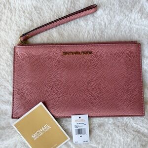 Michael Kors Jet Set Zipper Wristlet Clutch